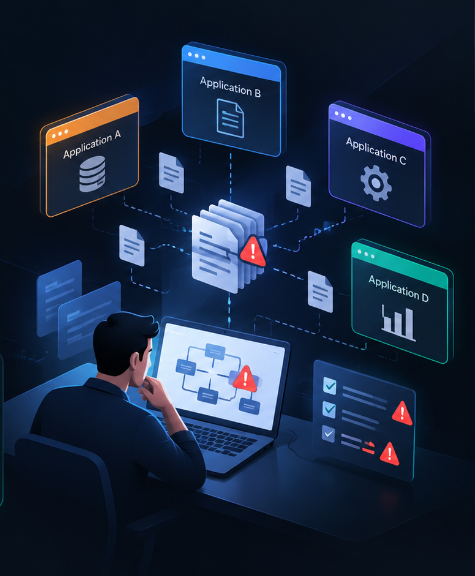 The Challenge - Fragmented Applications and Complex Decision Workflows