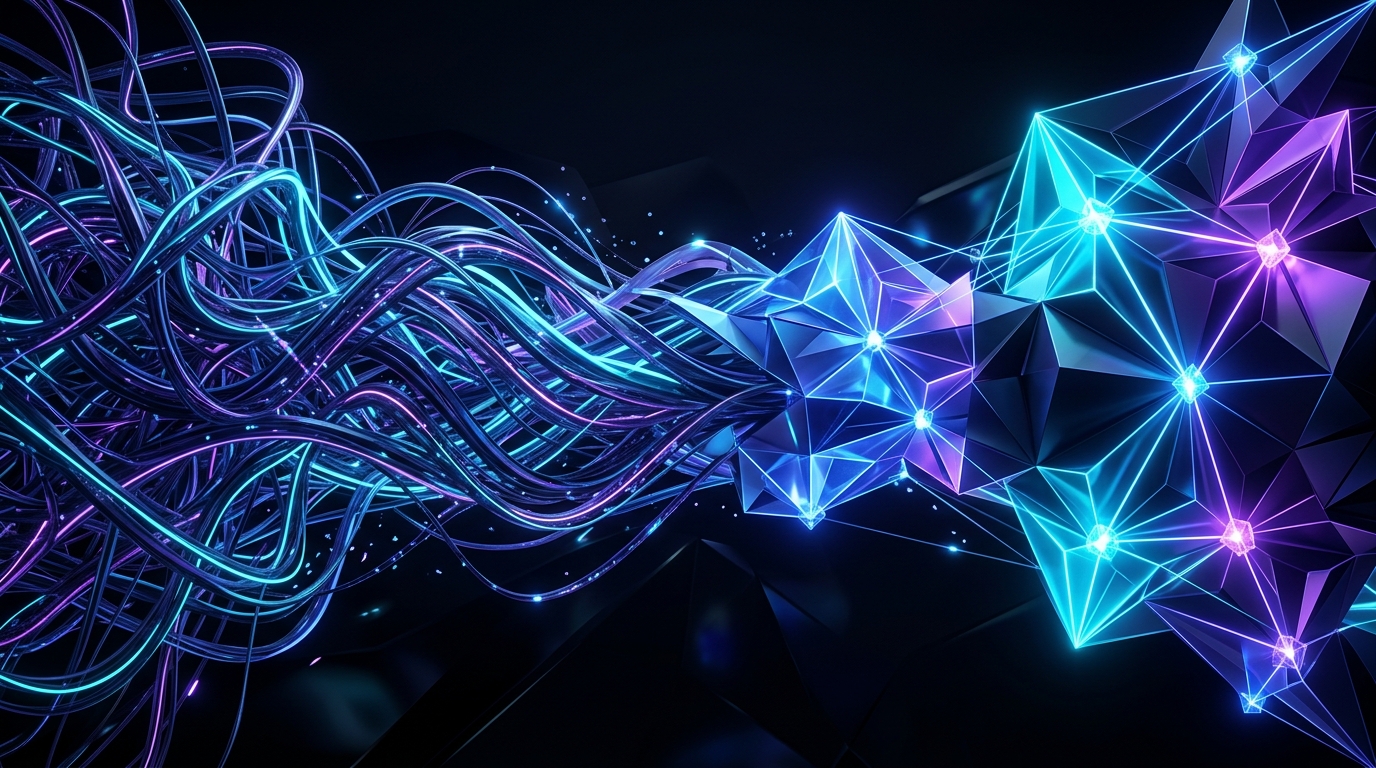 Workflow Automation & Decision Intelligence Platform 3D Visual